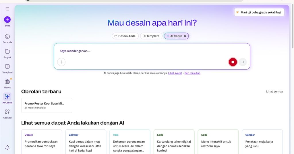 canva ai percapakan